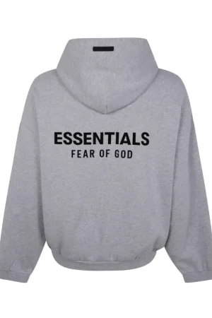 Grey Essentials Hoodie