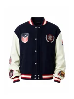 U.S. Soccer x Jeff Hamilton Varsity Jacket