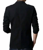 Men’s Slim Fit Black Casual Blazer