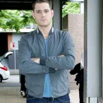 Michael Buble Grey Bomber Jacket