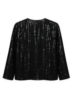Michael Jackson Black Sequin Jacket