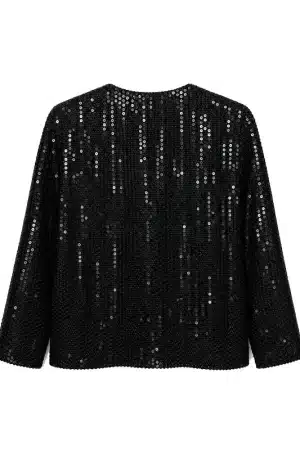 Michael Jackson Black Sequin Jacket