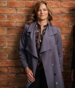My Life is Murder Season 02 Lucy Lawless Grey Coat