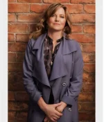 My Life is Murder Season 02 Lucy Lawless Grey Coat