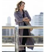 My Life is Murder Season 02 Lucy Lawless Grey Coat