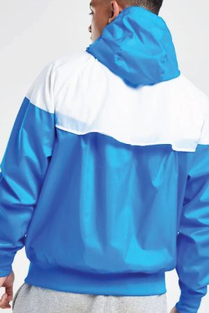 Nike Sportswear Windrunner Blue Hooded Jacket