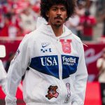 Nike x V.A.A. USMNT ‘X2’ Anthem Jacket – Men and Women jacket -Off White