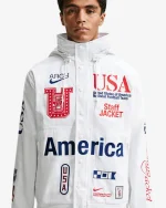 Nike x V.A.A. USMNT ‘X2’ Anthem Jacket – Men and Women jacket -Off White - Image 3