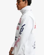 Nike x V.A.A. USMNT ‘X2’ Anthem Jacket – Men and Women jacket -Off White - Image 4