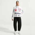 Nike x V.A.A. USMNT ‘X2’ Anthem Jacket – Men and Women jacket -Off White - Image 6