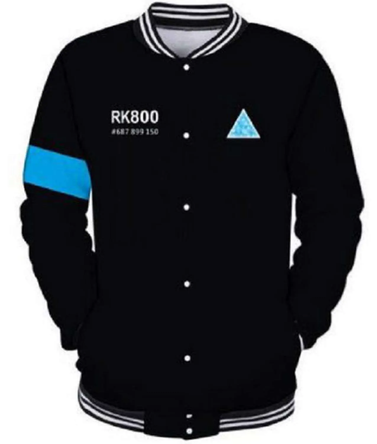 RK 800 Detroit Become Human Varsity Jacket 01 RK 800 Detroit Become Human Varsity Jacket