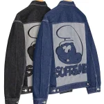 Supreme Smurfs Denim Jacket
