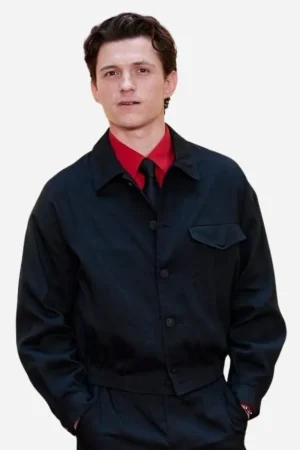 Spider Man Brand New Day Photocall Tom Holland Jacket