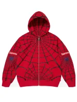 Supreme Spiderman Zip Up Hoodie