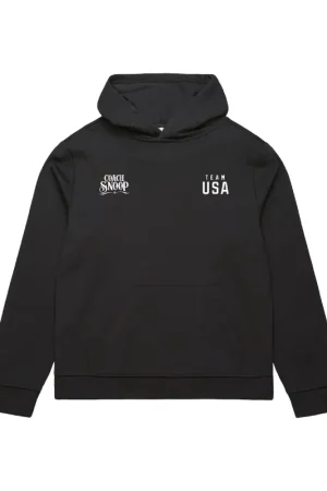 Team USA Coach Snoop Satin Bomber Jacket