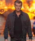 The November Man Pierce Brosnan Bomber Jacket