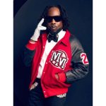 Wale Michael Movie Premiere Varsity Jacket