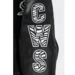 Chicago White Sox Animal Print Varsity Wool/Leather Jacket