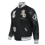 Chicago White Sox Prep Varsity Wool & Leather Jacket