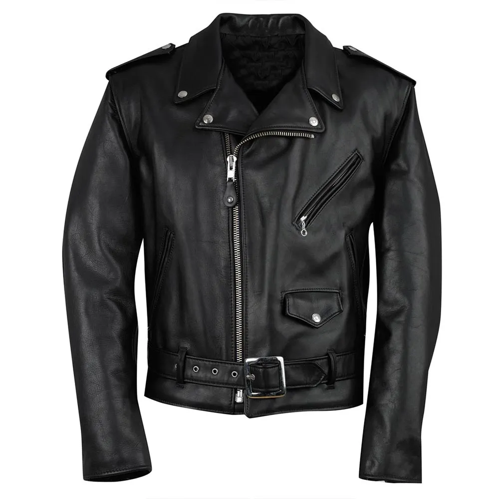classic-perfecto-leather-motorcycle-jacket1 Men’s Classic Perfecto Motorcycle Leather Jacket