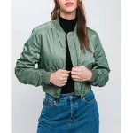 Emma Myers A Good Girl’s Guide to Murder Bomber Jacket