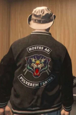 Panther Grand Theft Auto Varsity Jacket