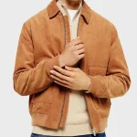 Men’s Brown Harrington Corduroy Jacket