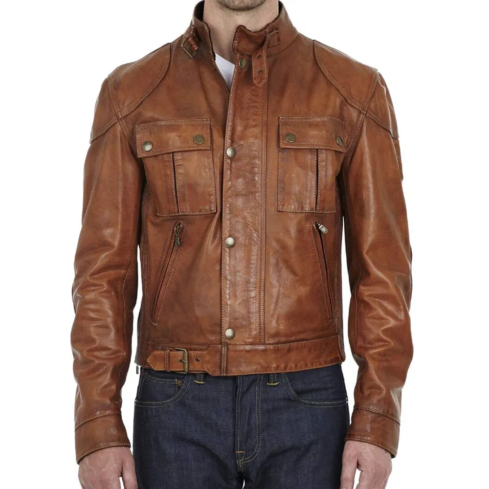 mens-gangster-jacket1 Men’s Gangster Leather Jacket