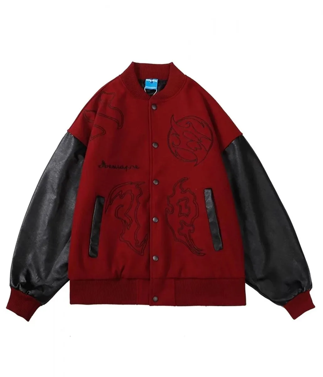 mens-hip-hop-baseball-varsity-jacket-with-leather-sleeve-scaled1 Men’s Embroidered Hip Hop Wool Varsity Jacket with Leather Sleeve