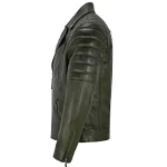 Men’s Biker Napa Lambskin Leather Jacket