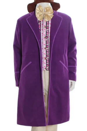 Willy Wonka and the Chocolate Factory Gene Wilder Purple Coat