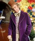 Willy Wonka and the Chocolate Factory Gene Wilder Purple Coat