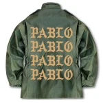 Kanye West Atlanta Pablo Pop-Up Military Jacket