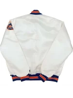 1980s NY Mets White Bomber Jacket