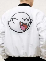 Super Mario Boo Bomber Jacket
