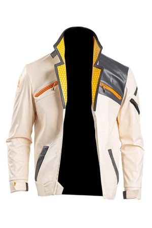 Valorant Phoenix Fiery Leather Jacket