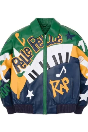 Pelle Pelle 50 Years of Hip Hop Rap Leather Jacket