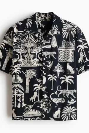 A Nossa Tarde 2026 Jose Raposo Printed Resort Shirt