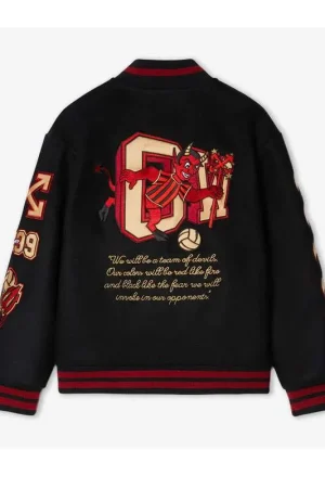 AC Milan x Off-White Varsity Jacket
