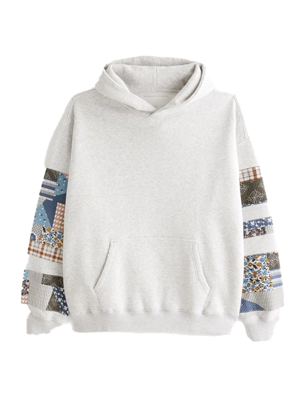 Abercrombie Patchwork Hoodie 01 Abercrombie Patchwork Hoodie
