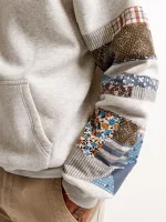 Abercrombie Patchwork Hoodie