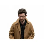 Adam Scot Hokum Brown Cotton Coat