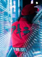 Red Akira Jacket For Women