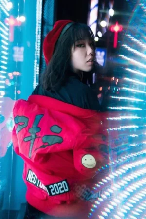 Red Akira Jacket For Women