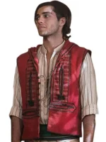 Aladdin Red Hooded Vest