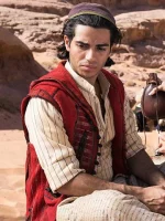 Aladdin Red Hooded Vest
