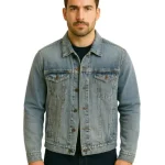 American Flag Denim Jacket