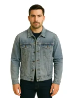 American Flag Denim Jacket