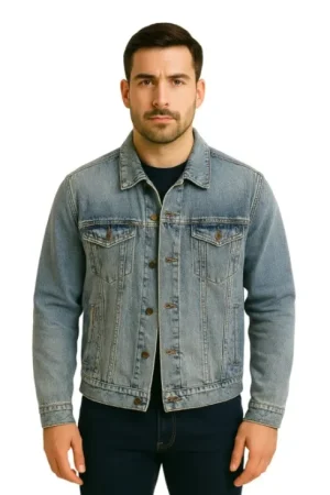 American Flag Denim Jacket