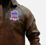 American Flight Bomber Leather Jacket